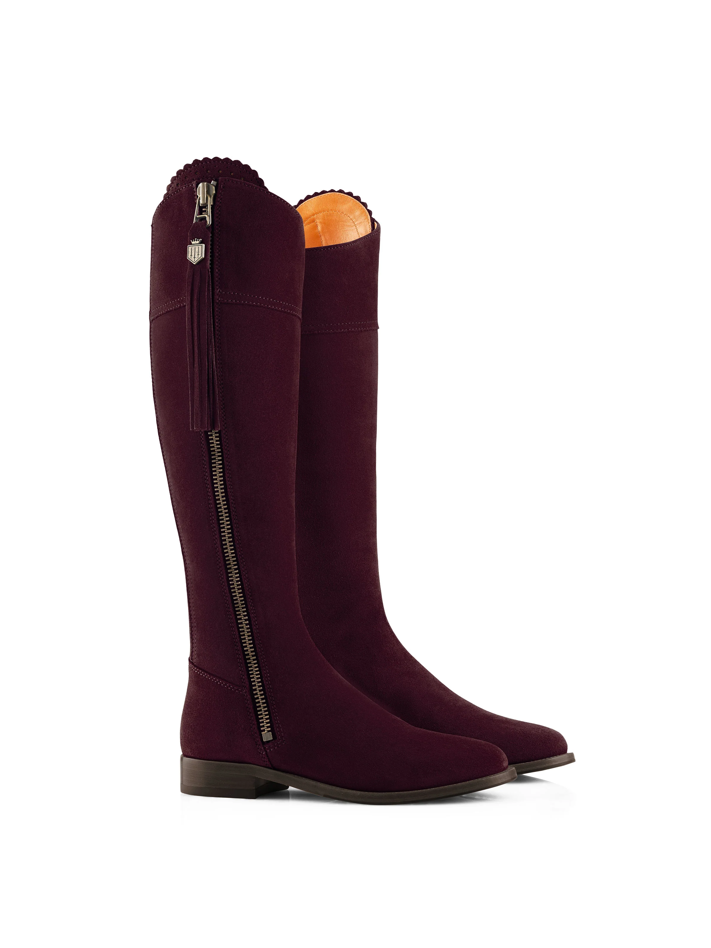 Regina (Regular Fit) - Plum Suede - Image 3