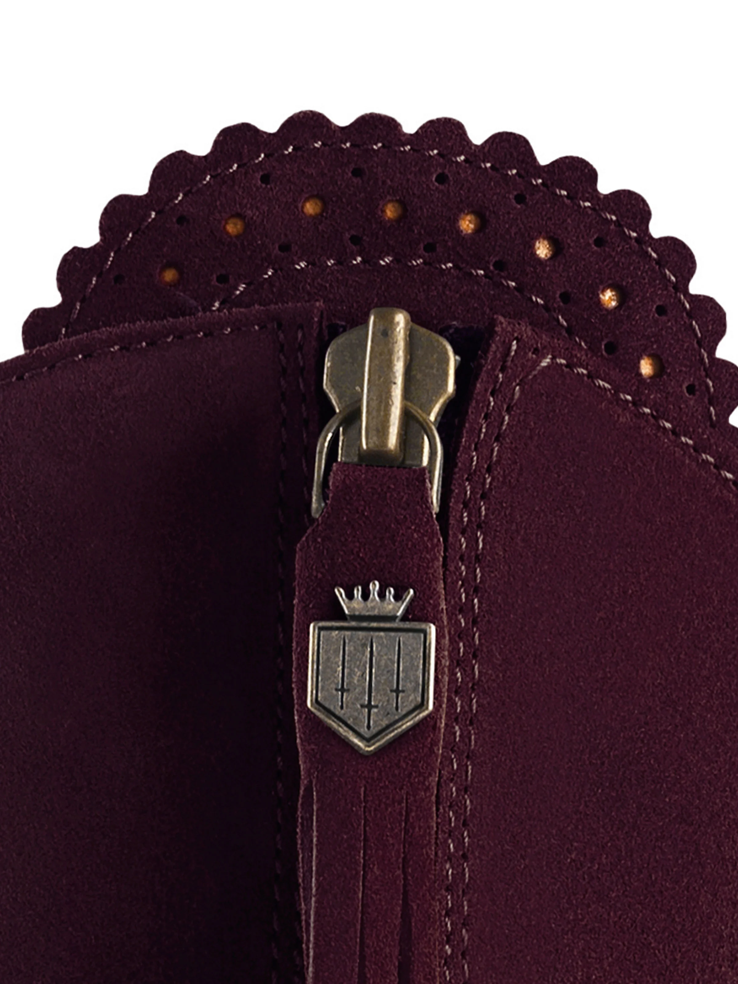 Regina (Regular Fit) - Plum Suede - Image 4