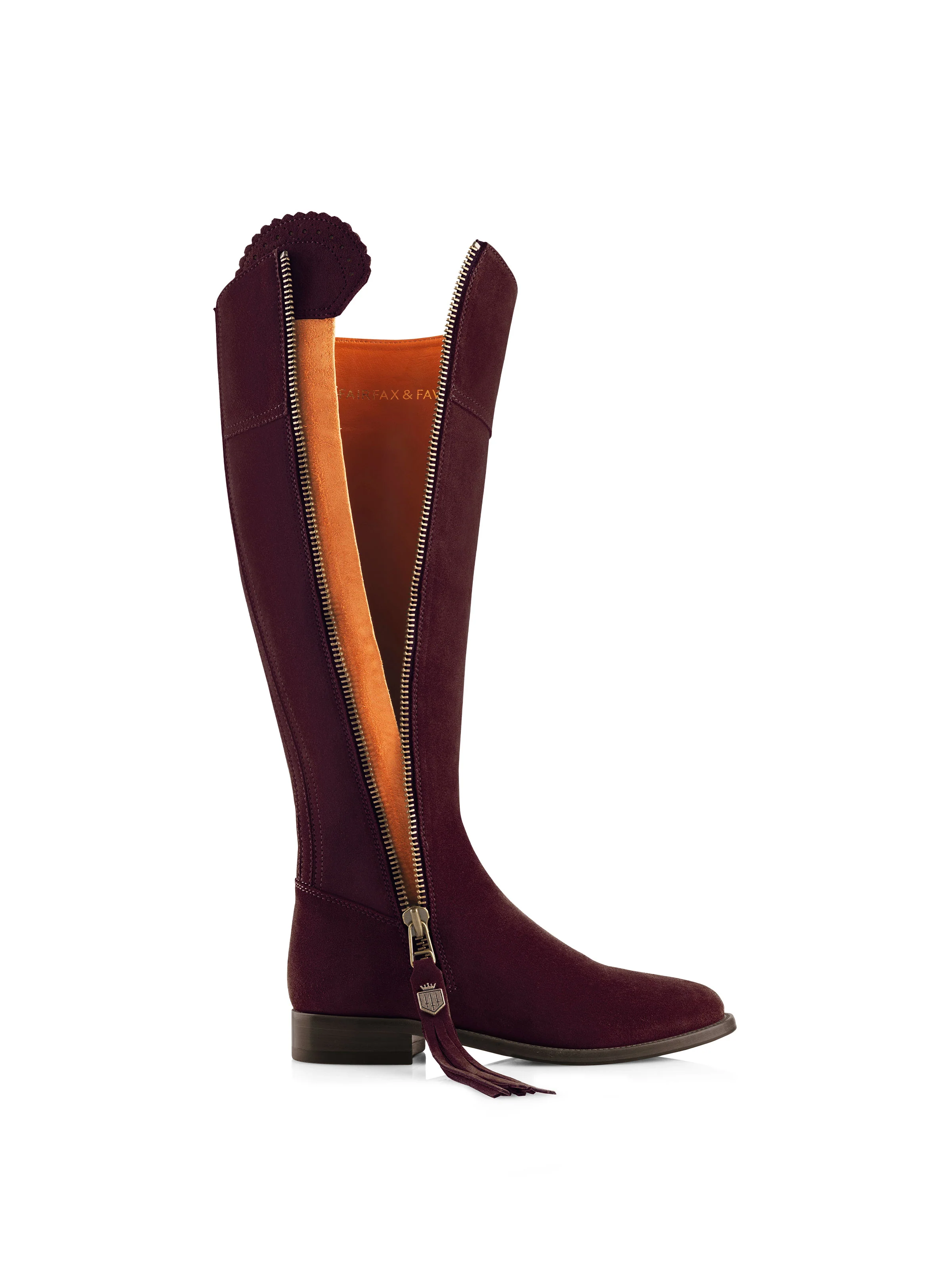 Regina (Regular Fit) - Plum Suede - Image 5