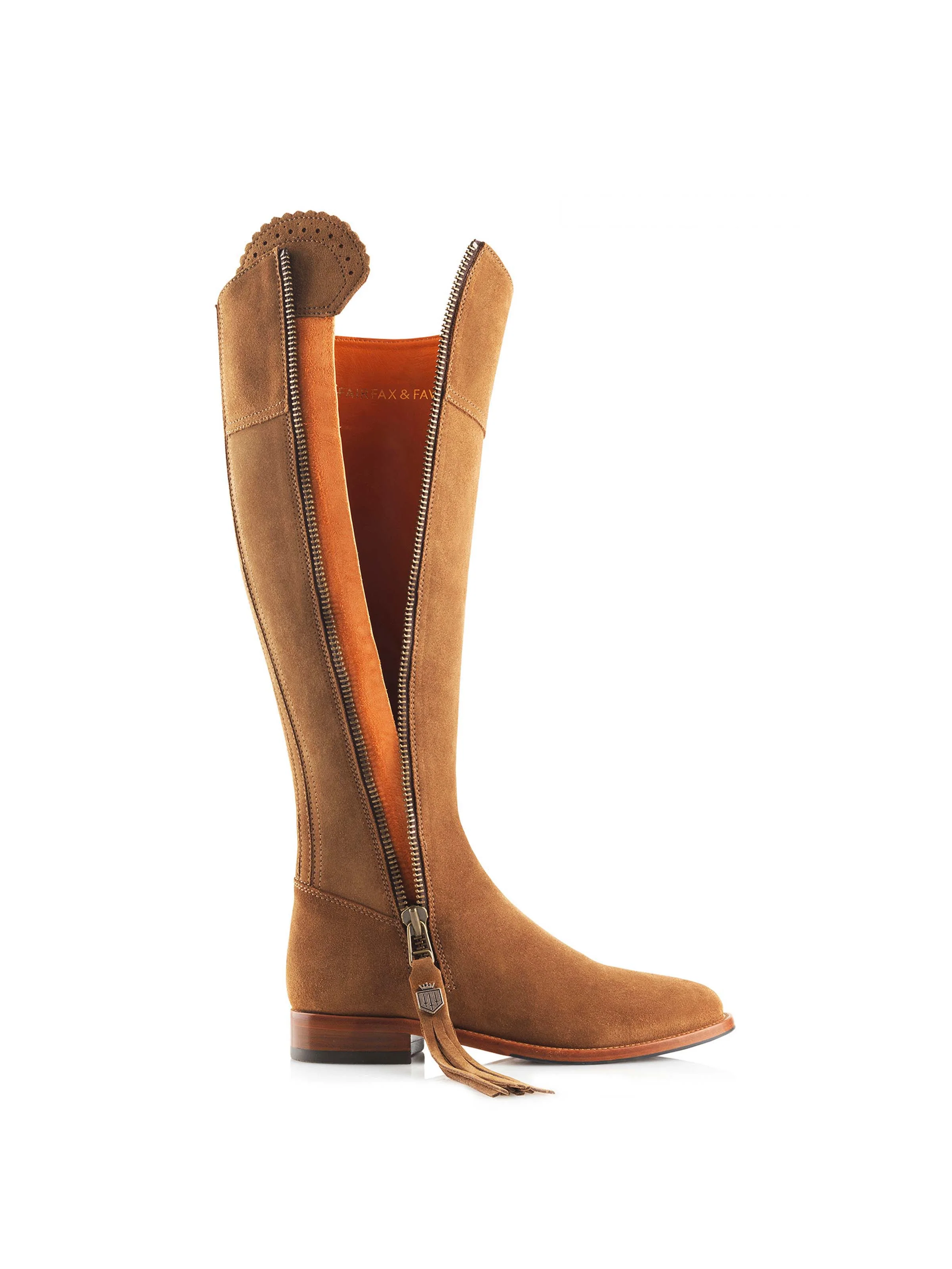 Regina (Narrow Fit) - Tan Suede - Image 4