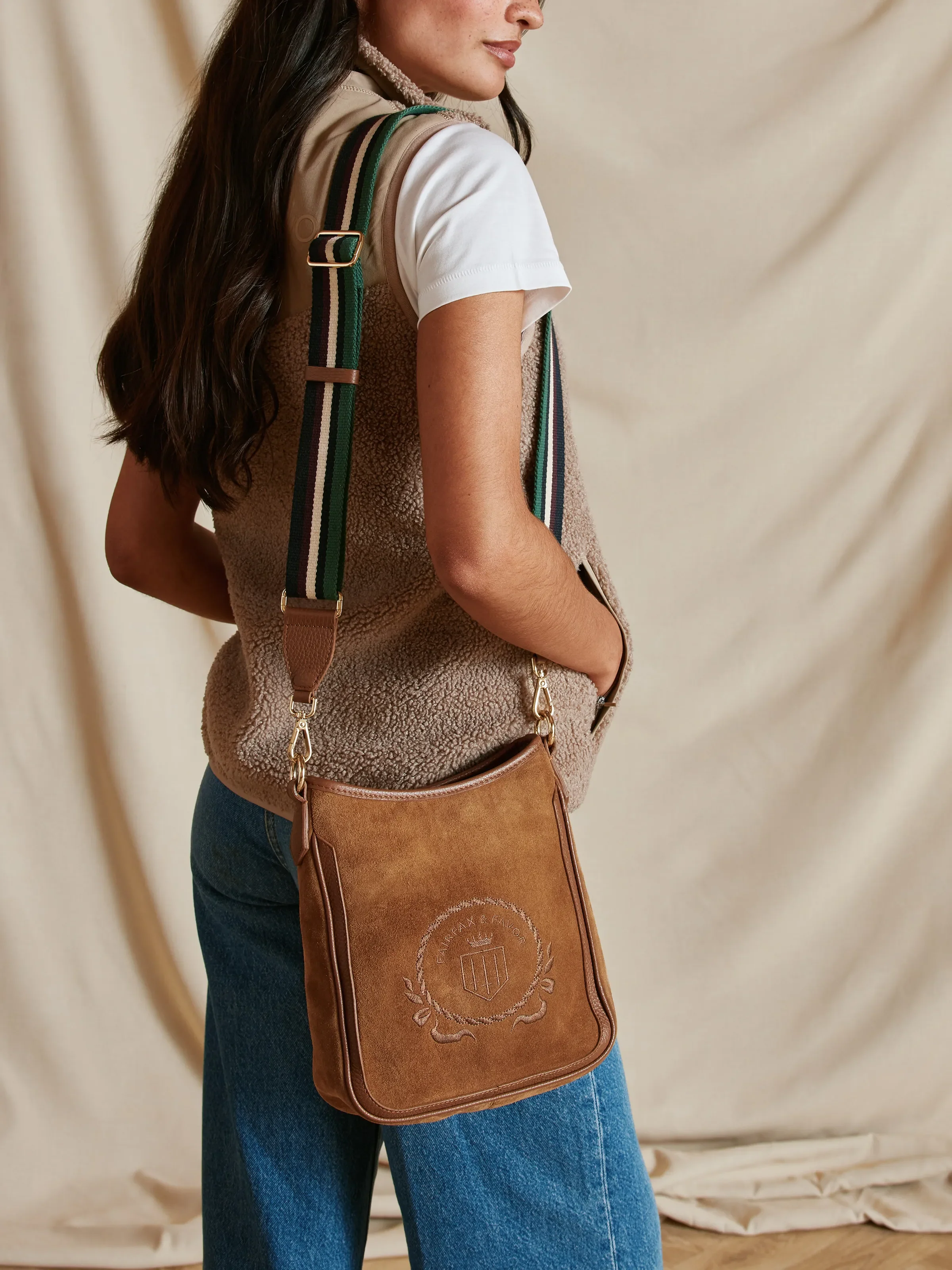Richmond Messenger Bag - Tan - Image 2