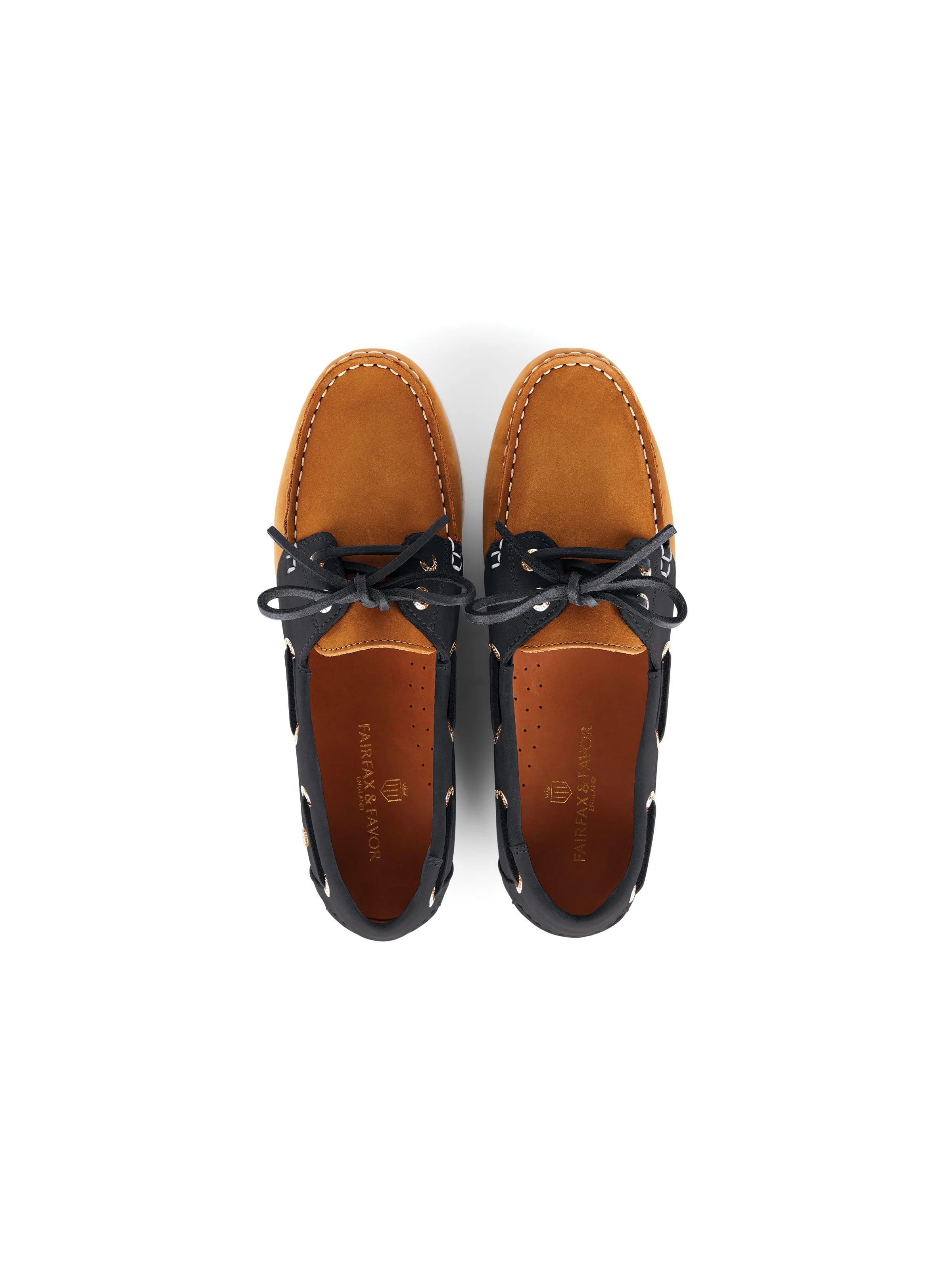 Salcombe - Tan & Navy - Image 4