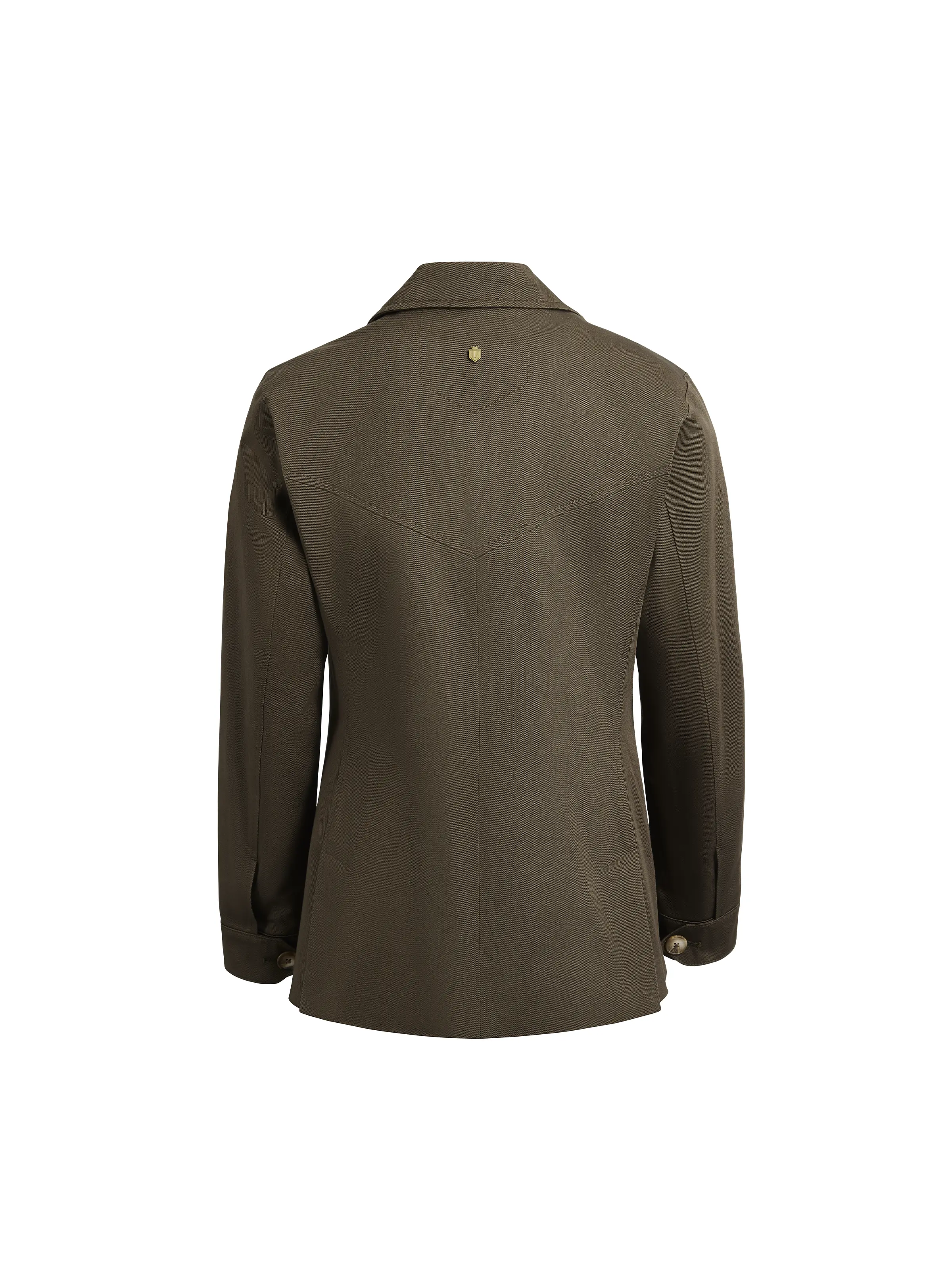 Savannah Safari Jacket - Khaki Cotton Drill - Image 2