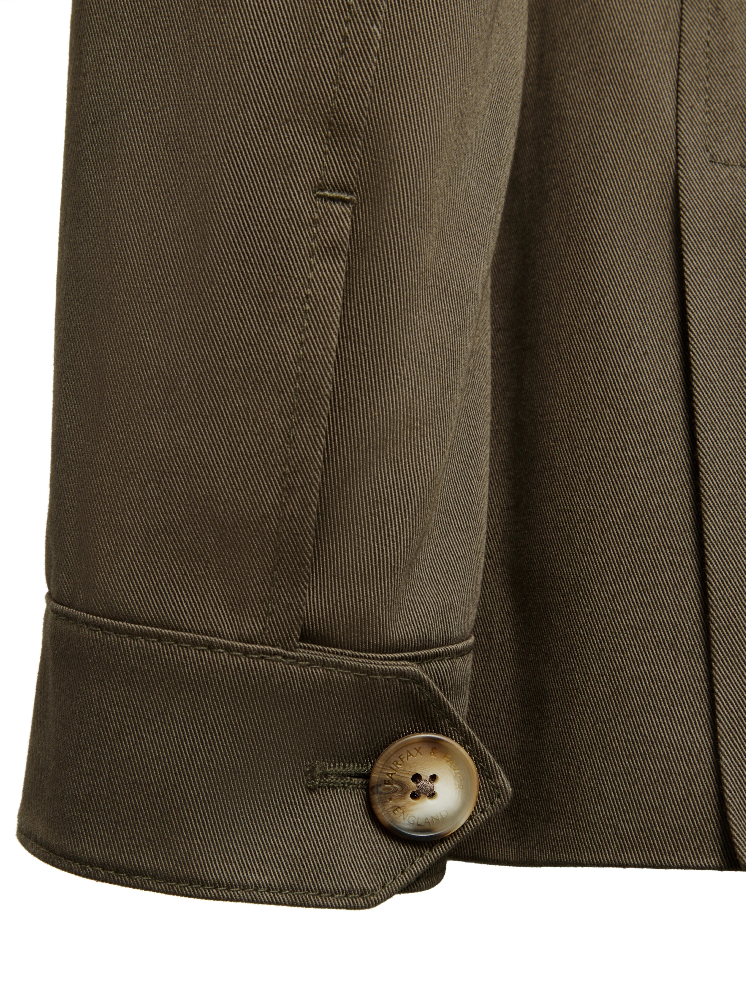 Savannah Safari Jacket - Khaki Cotton Drill - Image 3