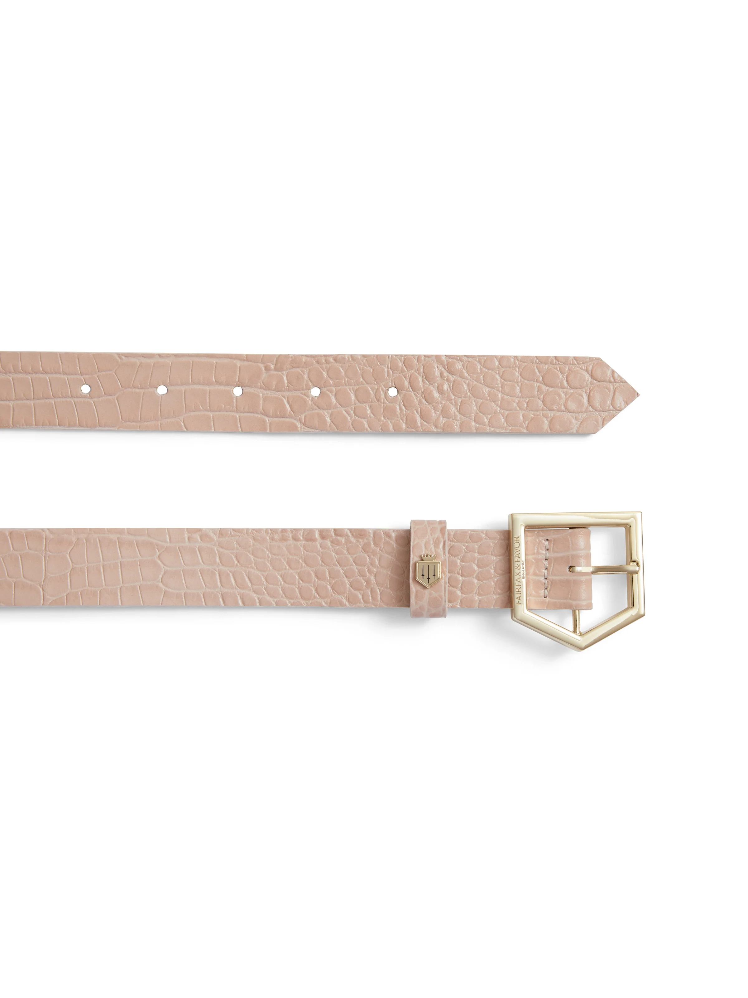 Sennowe Belt - Blush Croc - Image 3