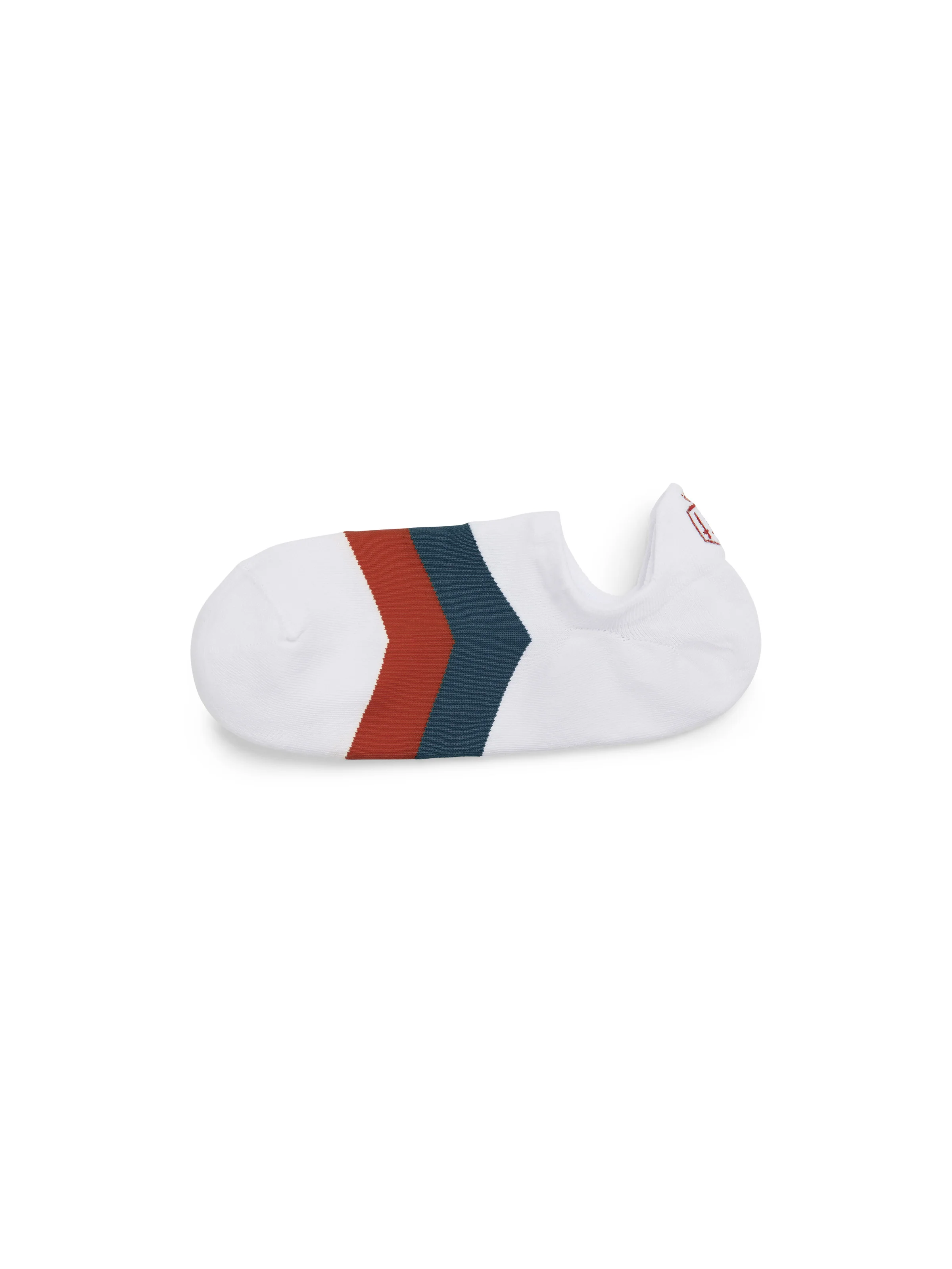 Signature Women's Trainer Socks - Ocean & Sunset Orange - Image 3