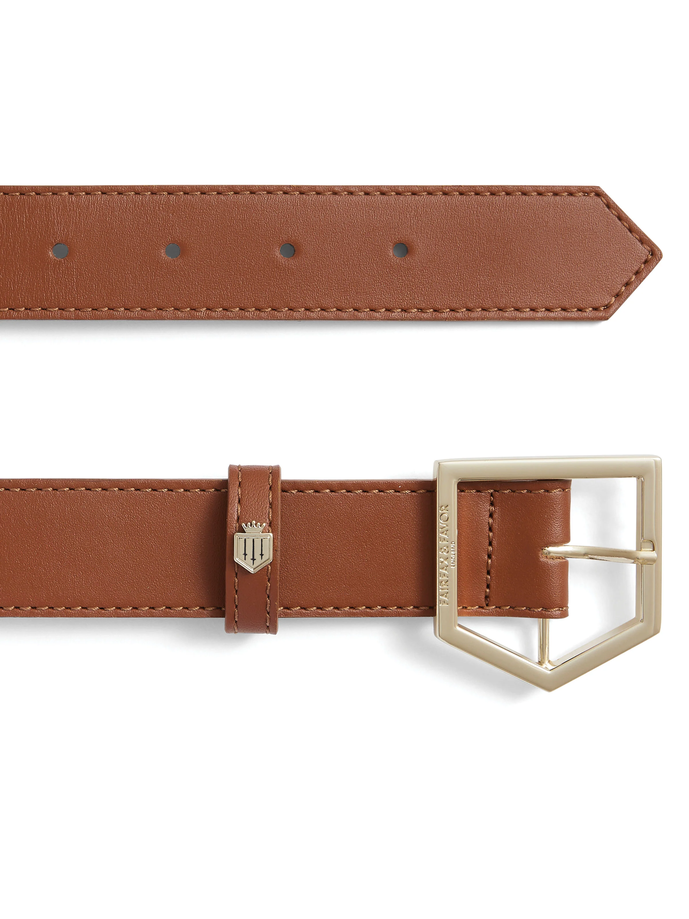 Tetbury Belt - Tan & Navy - Image 3