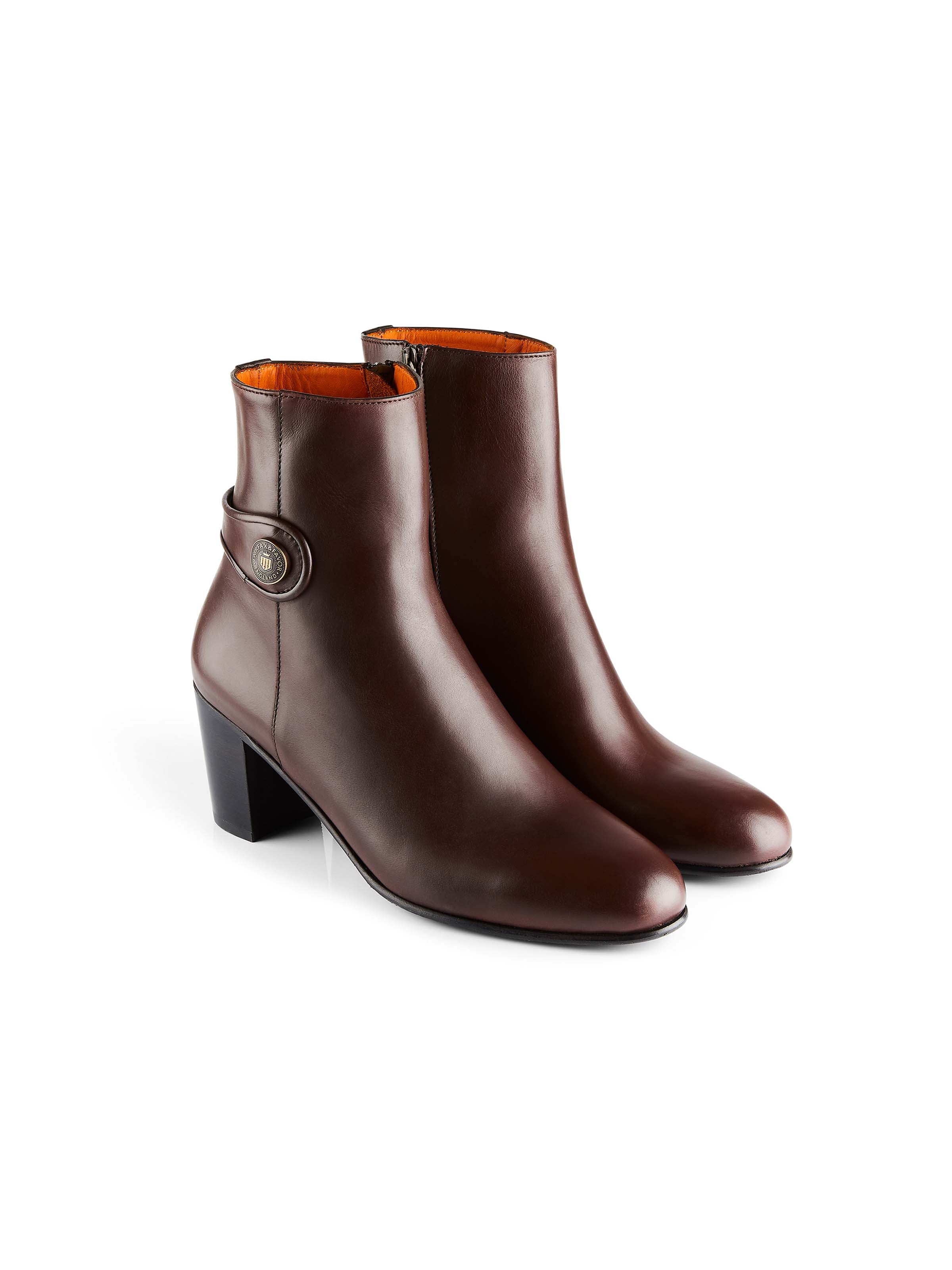 Upton Ankle Boot - Mahogany Leather - Image 3