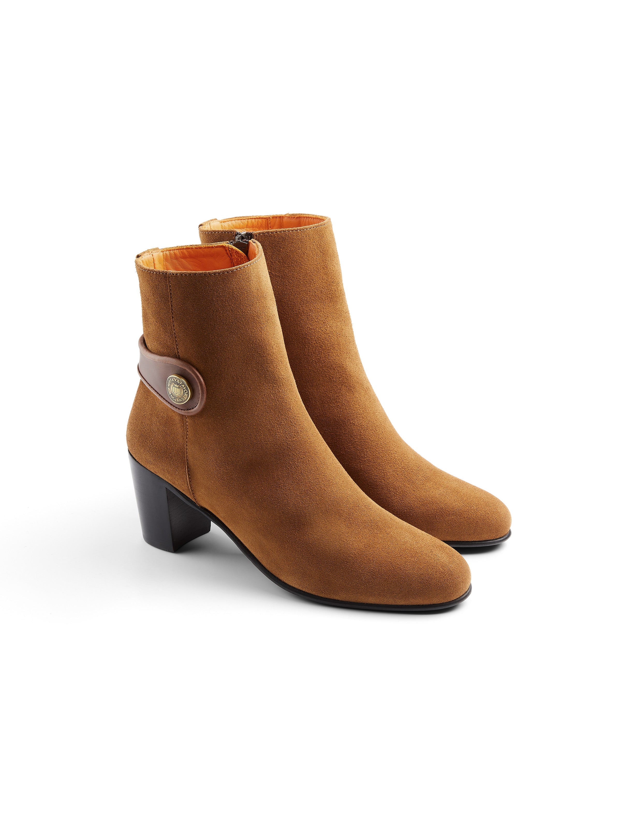 Upton Ankle Boot - Tan Suede - Image 3