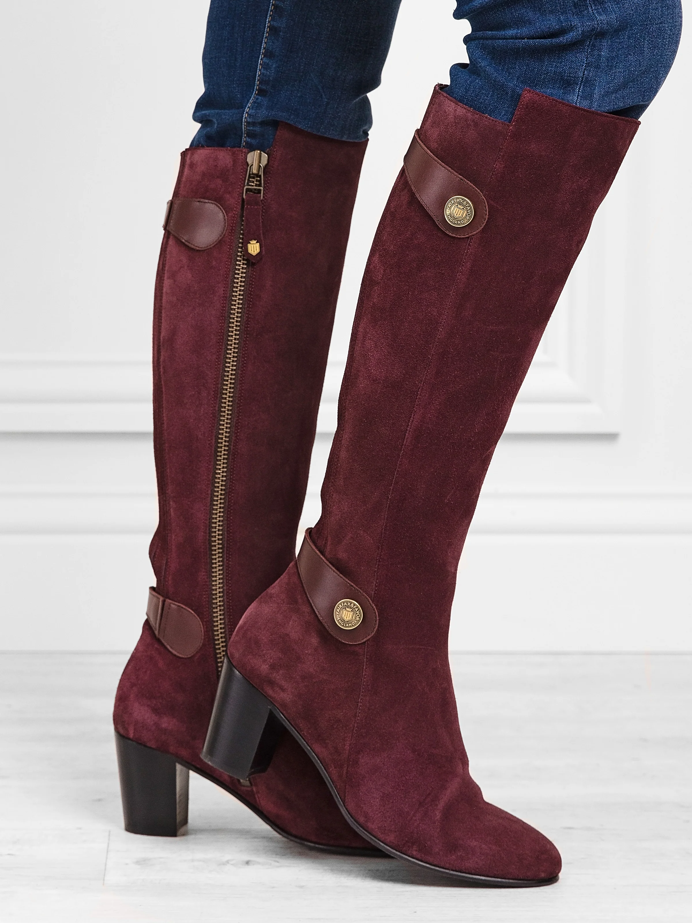 Upton - Plum Suede - Image 6