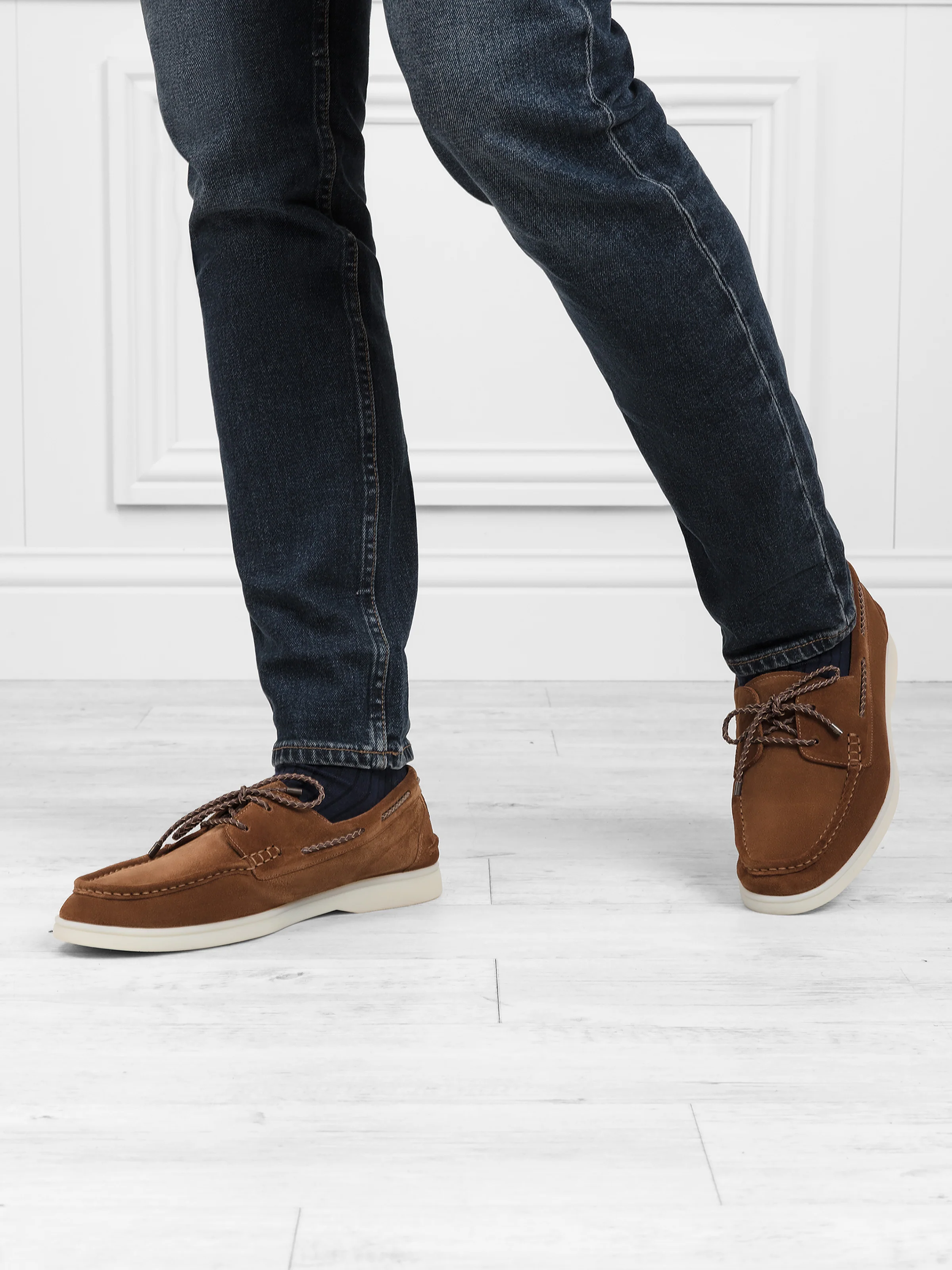 Wells - Cognac Suede - Image 3