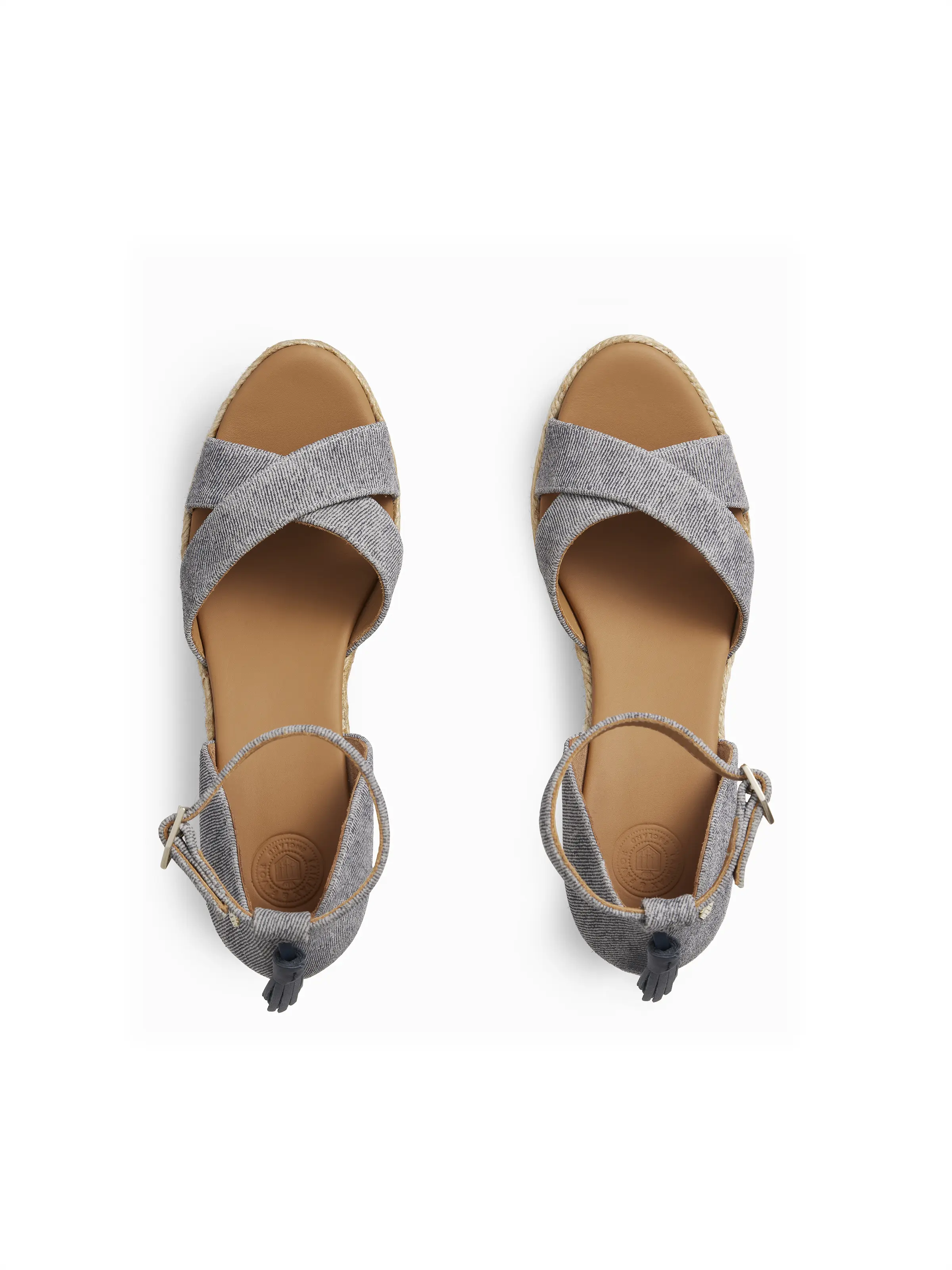 Valencia Mid Wedge - Denim Suede - Image 4