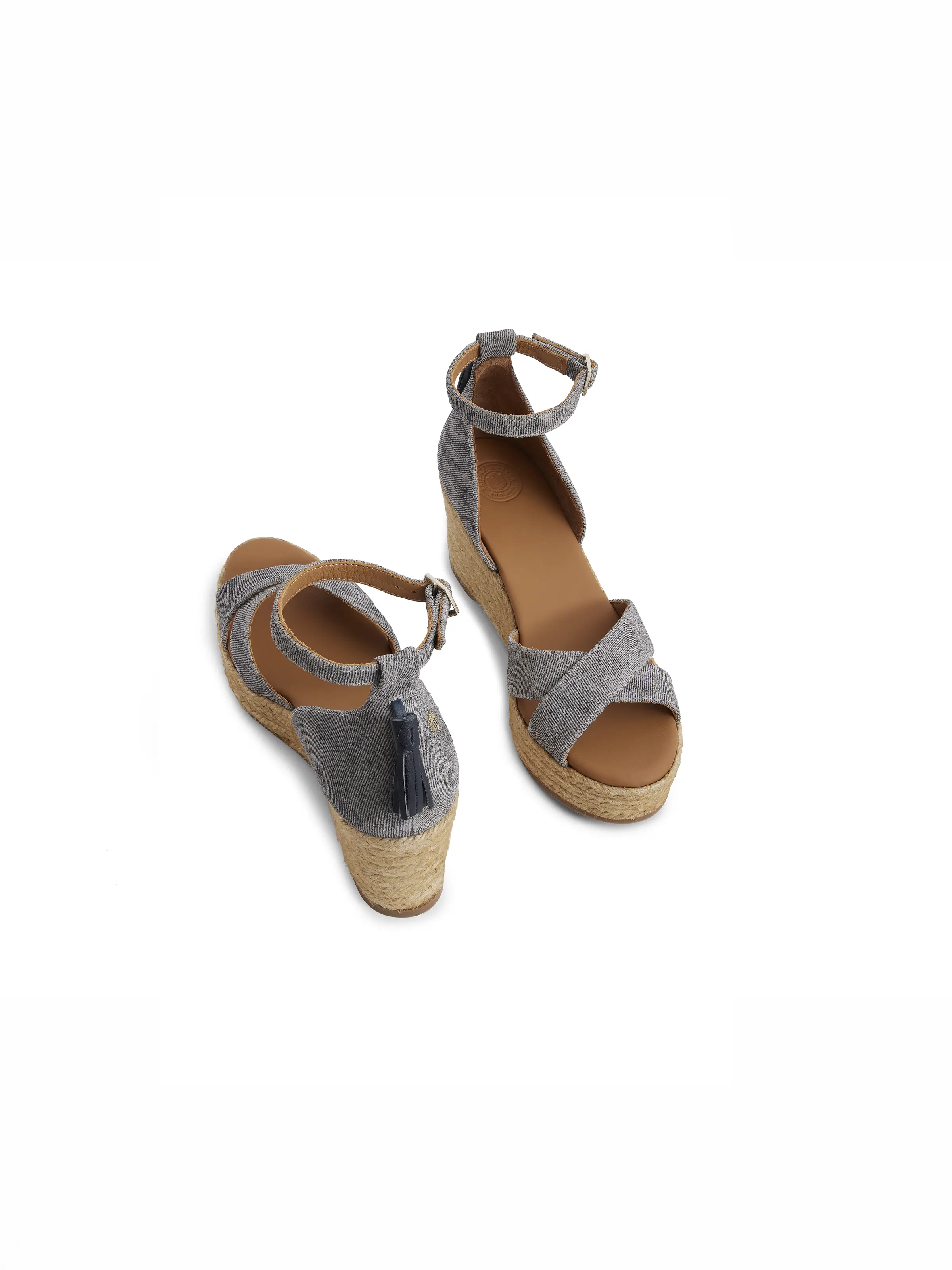Valencia Mid Wedge - Denim Suede - Image 5
