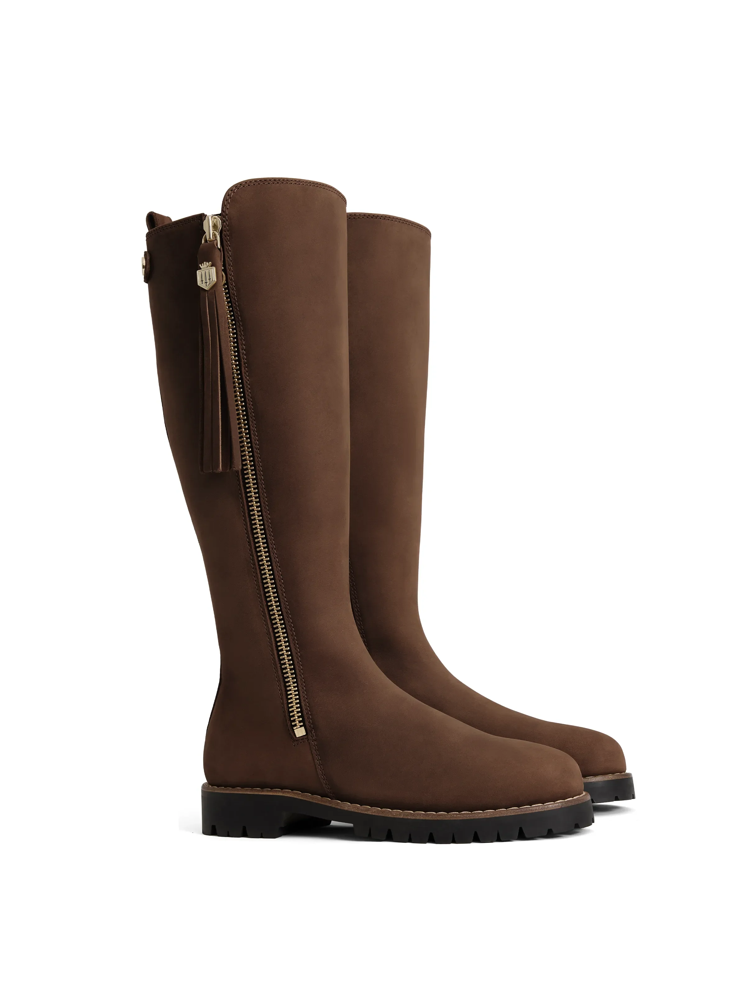 Waterproof Knee High Oakham - Conker Brown Leather - Image 2