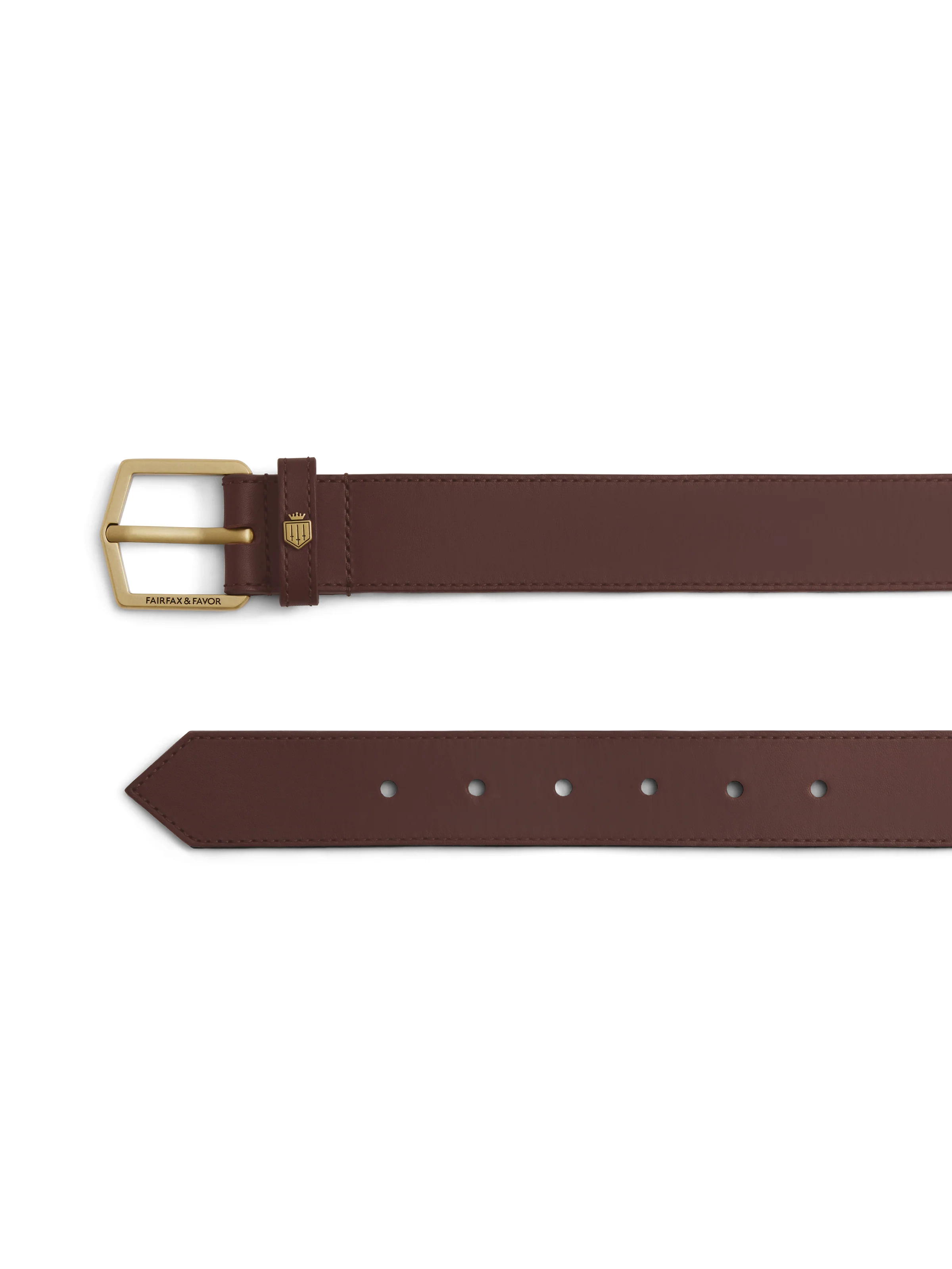 Wentworth Belt - Mahogany Leather - Image 2
