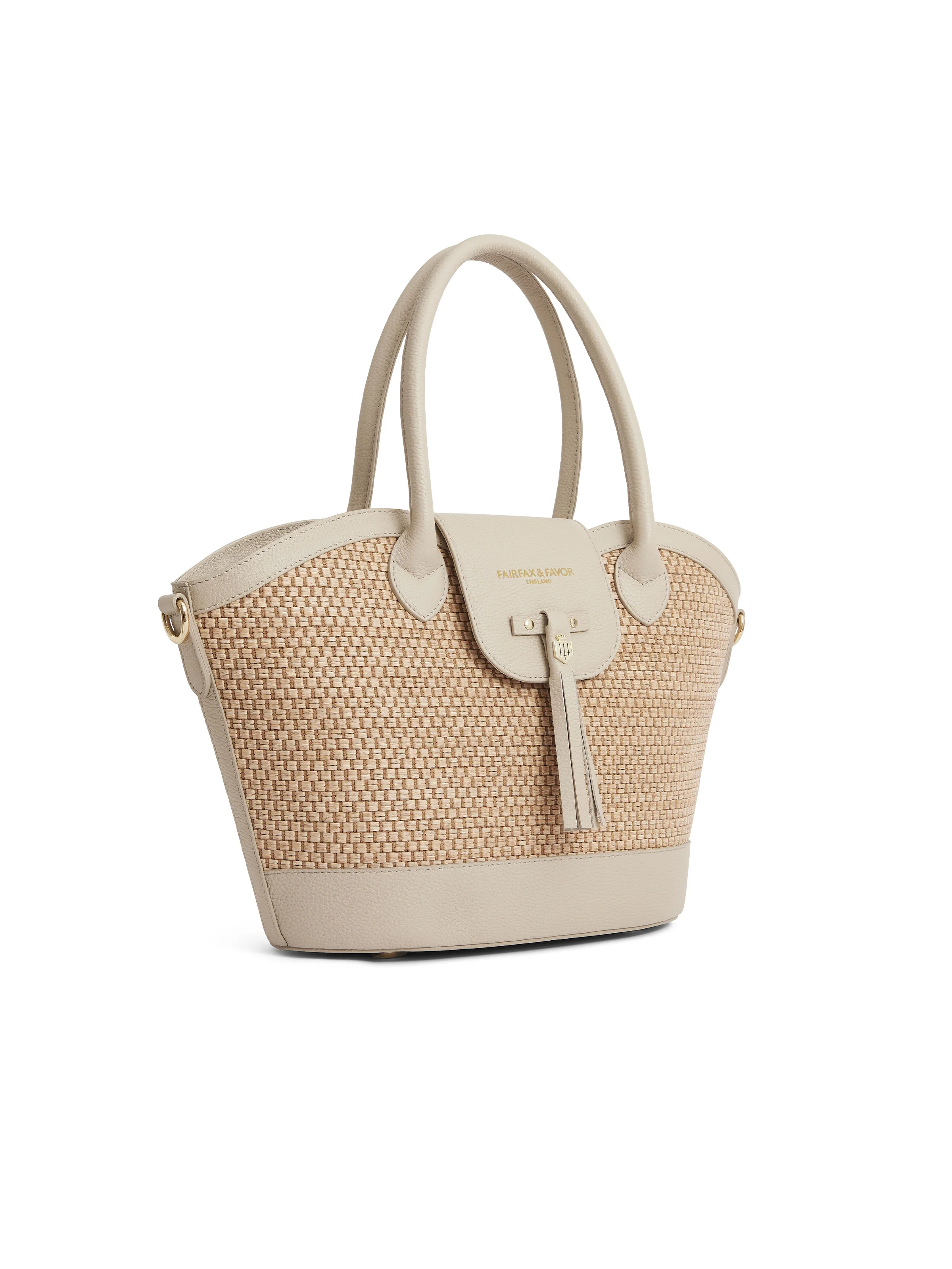 Windsor Basket Bag - Stone - Image 3