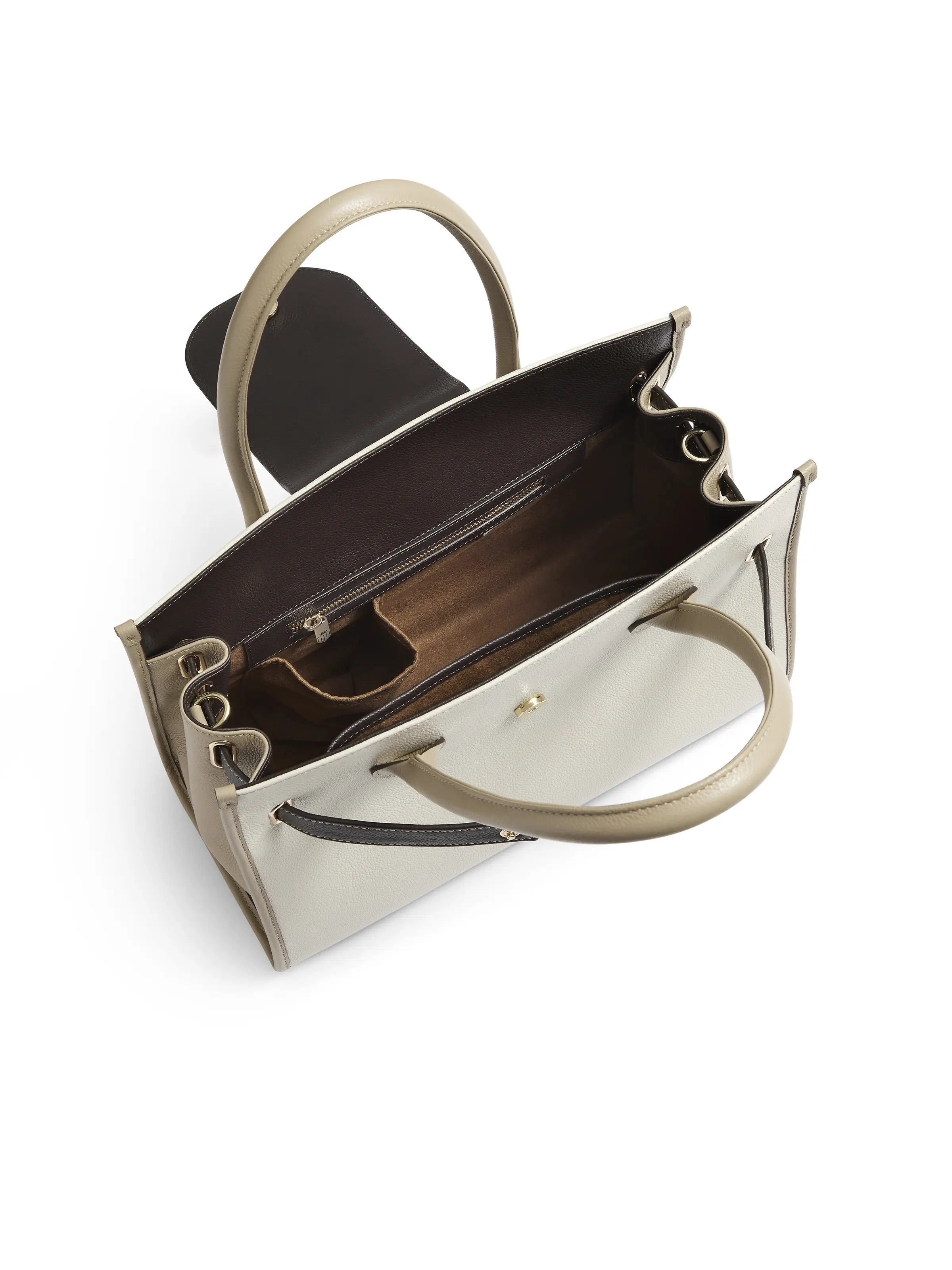 Windsor Handbag - Neutral Tri-Colour - Image 5
