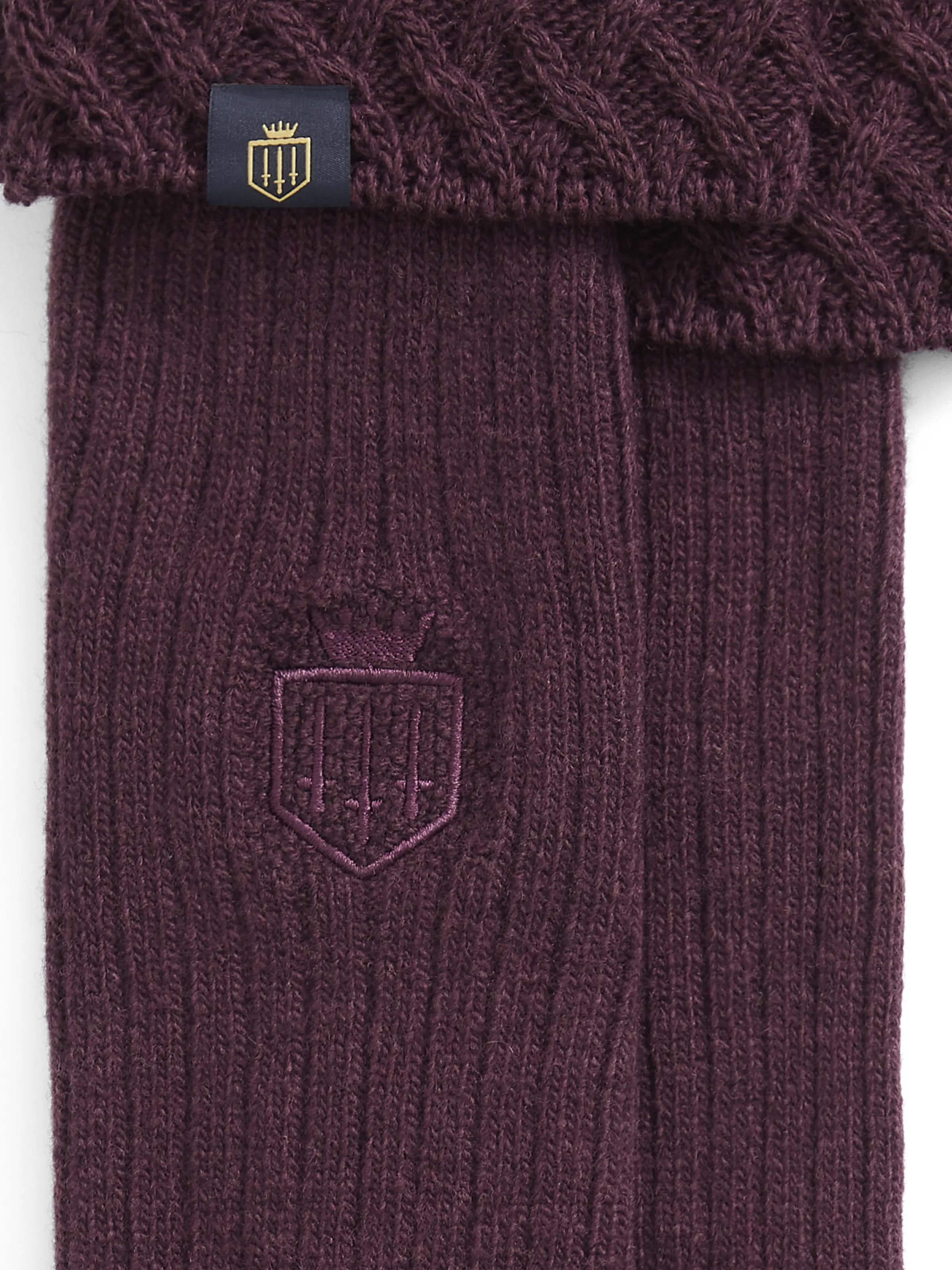 Explorer Merino Socks - Plum - Image 3